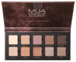 MUA Make Up Academy Velvet Nudes Paletă cu Farduri de Pleoape Pudră Presată 11gr (300943)