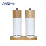 Heinner Set 2 Rasnite Sare & Piper 16 Cm+suport, Modern, Art Of Dining By Heinner (hr-jm2x16)