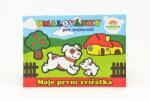 Teddies LUCIURI Primele mele pagini de colorat cu animale (11400100) Carte de colorat