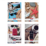 Herlitz Spirálfüzet A4 / 70 lap, vonalas, Travel (09549627)