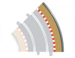 Scalextric Pályadarab SCALEXTRIC C8228 - Radius 2 Outer Border/Barrier 45° (28-C8228)