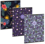 Ars Una Ars Una Wild Bloom-mix A/4 extra kapcsos füzet-ponthálós (53102478)