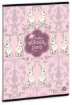 Ars Una Wonderland Rabbits A/5 extra kapcsos füzet-négyzethálós (93149440)