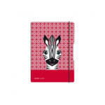 Herlitz my. book flex A6 füzet 40 lapos ponth. Cute A. Zebra (50039838)