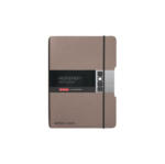 Herlitz my. book flex A6 füzet 40 lapos pont. bőrhatásű barna (50033799)
