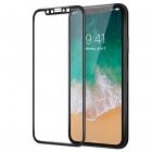 Full Screen lcd kijelző üvegfólia, ütésálló védőfólia Apple iPhone XR, iPhone 11, fekete (9D, 9H)