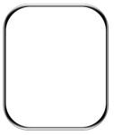  Soft Tempered lcd kijelző üveg képernyővédő, ütésálló fólia Apple Watch Series 7 45mm, 8 45mm-hez, átlátszó