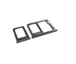 Samsung J415 Galaxy J4 Plus, J610 Galaxy J6 Plus DualSim sim és memóriakártya tartó tálca, fekete (gyári)