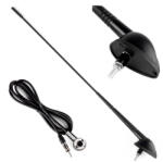 Amio Antenna autótetőre dönthető 40 cm 5 mm adapter ANT03 - AMIO