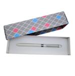 PENAC Golyóstoll PENAC multifunkciós-3, PENAC MS-107 piros és kék 0, 24mm toll + 0, 5mm-es nyomósirón, fehér fém tolltest