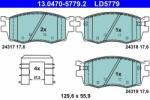 ATE set placute frana, frana disc ATE 13.0470-5779.2