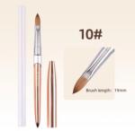  NiiZA műkörmös ecset kolinsky acryl 10-es 19mm