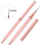  NiiZA műkörmös ecset #18 rózsaszín díszítő 12mm