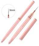  NiiZA műkörmös ecset #17 rózsaszín díszítő 9mm