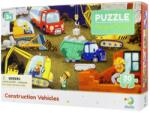 dodo Puzzle pentru copii Dodo Transport Series - Vehicule de constructii, 30 de bucati (300373) Puzzle