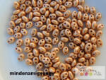  Cseh twin gyöngy 10g/cs TW16783- metál világos barna