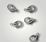  Delfinkapocs, nikkelmentes 5db/cs- ezüst szín