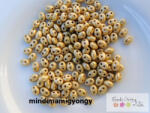  Cseh twin gyöngy 10g/cs TW16784- metál mustár