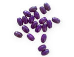 Fagyöngy- rizs 11x7mm 20db/cs - lila szín