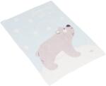 Cangaroo Бебешко одеяло Cangaroo - Dreamy bear, 75 х 100 cm, синьо (111871) - baby