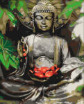 Alkotásutca Buddha - Számfestő készlet kereten 40x50