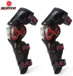  Мото наколенки, червени scoyco 892062