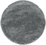 Ayyildiz Сив кръгъл килим ø 80 cm Fluffy - Ayyildiz Carpets (FLUFFY80803500LIGHTGREY)