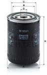 MANN Filtru ulei W933 1 MANN (60694)