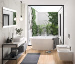 Ideal Standard Cada freestanding DEA sifon cu ventil click-clack inclus, Ideal Standard (dea)
