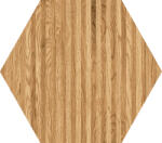 Tubadzin Faianta FLARE WOOD HEX, baie/bucatarie, interior, tip lemn 11x12.5cm (50320423)