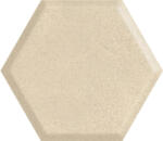 Paradyz Faianta SERENE BEIGE HEX tip hexagon bej, rectificata, baie bucatarie 17.1x19.8cm Tubadzin (PARAF0910)