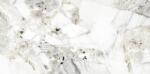 India Gresie Volcas white lucios portelanata, rectificata, interior-exterior, tip marmura 60X120 India (TDCIG178)