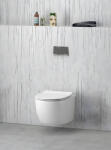 Bescrisa Vas WC suspendat Rimless cu capac, 48, 5 x 36, 5 x 37 cm, alb, Magenta S02010106P (50322460)