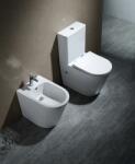 Anahita Construction Vas WC BTW Rimless cu rezervor si capac Soft Close, alb, Beauty, Anahita (LX2904)