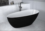 Besco Cada freestanding ovala GOYA black&white DuraBe, Besco (goya black)