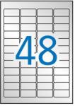 APLI Etikett, 45, 7x21, 2 mm, poliészter, időjárásálló, kerekített sarkú, APLI, ezüst, 960 etikett/csomag (LCA10066) - jatekotthon