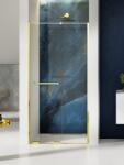 NEW TRENDY Smart Light Gold zuhanyajtók 120 cm tolható arany fényes/átlátszó üveg EXK-6685