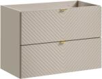 Comad Viva Cashmere szekrény 80x39x57 cm mosdókagyló alá akasztható bézs VIVA CASHMERE 82-80-2S (VIVACASHMERE82802S)