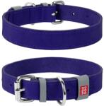 COLLAR Classic bőr nyakörv, 30-39 cm, lila