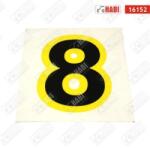  Felirat "8
