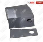 Claas késpenge bal 105x48x3 mm d=19 mm /Ger-Pol/ /25db-os csomag/