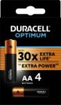 Duracell Optimum Extra Power MX 1500 AA 1, 5 V alkáli elemek 4 db