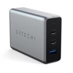 Satechi Incarcator retea Satechi ST-TC100GM-EU, 2 x USB-C, 1 x USB, 100W, Space Grey (ST-TC100GM-EU)