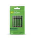 Gp batteries Зарядно устройство GP M451-270AAHCE-EB4, 4 AA, NiMH, 2700mAh, FAST (GP-C-M451-270AAHCE-EB4) - thx Зарядно за батерии
