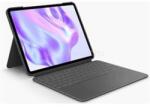 Logitech Combo Touch billentyűzettok 11" M4 iPad Prohoz angol lokalizáció (grafitszürke) (920-012831) (920-012831)