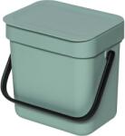 Brabantia Sort & Go Waste Bin 3 L 1 kosarak száma Zöld szelektív hulladékgyűjtő (211683)