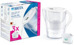 BRITA BR1052782 Marella XL vízszűrő kancsó, fehér, 3 db Maxtra Pro Pure Performance szűrőbetéttel