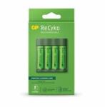 Gp batteries Зарядно у-во GP BATTERIES B421 270AAHCE-EB4+4 AA NiMH 2700mAh (GP-C-B421-270AAHCE-EB4) - zettabytex Зарядно за батерии