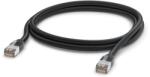 Ubiquiti UACC-Cable-Patch-Outdoor-2M-BK, cablu patch UniFi exterior, 2m, Cat5e, negru (UACC-Cable-Patch-Outdoor-2M-BK)