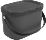 Rotho 1054608853WS 3, 2 L Ovális Antracit szemetes kuka (DLZROHMIU0066)